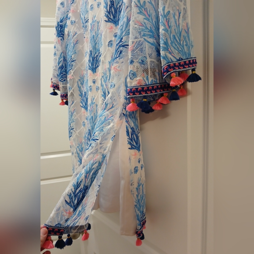NWT Lilly Pulitzer Coral Romper - Picture 5 of 13